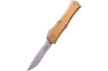Image of Microtech Hera II Mini Recurve Apocalyptic Standard 2.9in Folding Knife, Tan, 1705M-10APTA