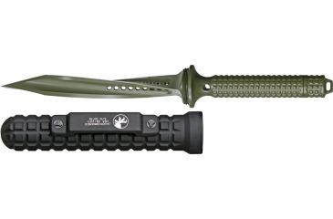 Image of Microtech Jagdkommando Knife, Green, 12 5/8in. MCT1051GR