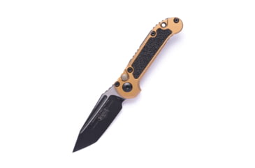 Image of Microtech L.U.D.T. T/E Gen III Standard 3.5in Automatic Folding Knife, Automatic Folder, Tan, 1136-1TA