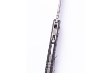 Image of Microtech MSI S/E Apocalyptic Full Serrate Polymer 3.88in Folding Knife, Tiger Stripe Camo, 210T-12APPMTSC