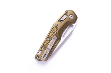 Image of Microtech MSI S/E Apocalyptic Standard Frag Aluminum 3.88in Folding Knife, Od Green, 210-10APFROD