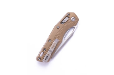 Image of Microtech MSI S/E Tri-Grip Polymer Apocalyptic Full Serrated 3.88in Folding Knife, Dark Earth, 210T-12APPMDE