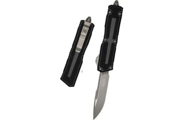 Image of Microtech Scarab II 2023 S/E APOC STD 3.95in Folding Knife, Black, 1278-10AP
