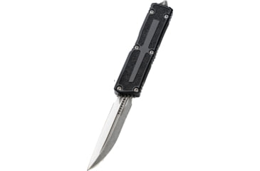 Image of Microtech Scarab II Gen III D/E-S Standard 3.95in Folding Knife, Stonewash, 1180-10