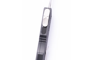 Image of Microtech Scarab II Gen III D/E Stonewash Part Serrate 3.95in Folding Knife, Black, 1280-11