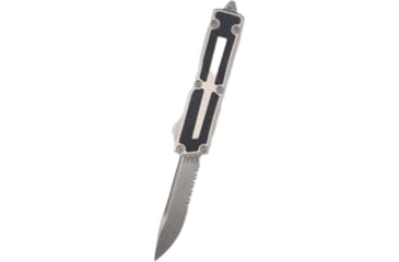 Image of Microtech Scarab II Gen III S/E Apocalyptic Standard 3.95in Folding Knife, Natural Clear, 1278-10APNC