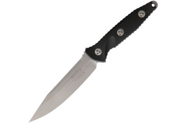 Image of Microtech Socom Alpha Beadblast Fixed Blade Knife, 4.875in, Standard Edge, Black Handle MCT1137