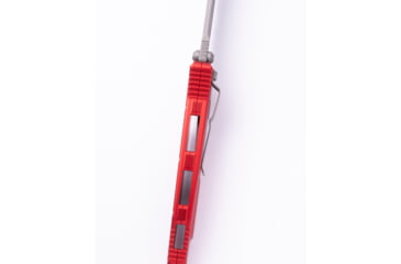 Image of Microtech Socom Elite S/E Apocalyptic Part Serrate 4in Folding Knife, Manual Folder, Red, 160-11APRD