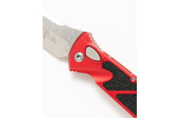 Image of Microtech Socom Elite T/E-Auto Stonewash Standard 4.05in Automatic Folding Knife, Automatic Folder, Red, 161A-10RD