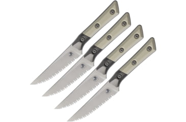 Image of Microtech Steak Knife Set Ivory G10, MCT3600B12SETIV