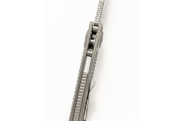 Image of Microtech Stitch S/E Apocalyptic Full Serrate 3.75in Folding Knife, Natural Clear, 169-12APNC