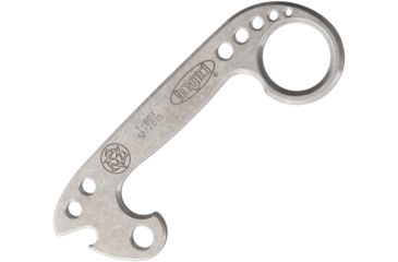 Image of Microtech T-Bot Tactical Impact Device Multi-Tool, 4.75 in, Apocalyptic Titanium Handle MCT410TISW