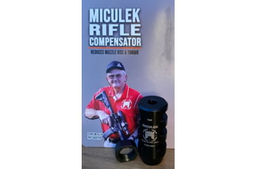 Image of Miculek .223/5.56mm Compensator, Blued, MIC-COMP-223