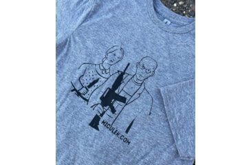 Image of Miculek American Gothic T-Shirt, 3XL, Heather Grey, TEE-AMERGOTH-3XL