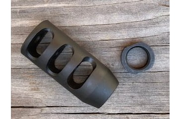 Image of Miculek AR .30 Cal Locking Nut, 5/8x24, Blued, MIC-NUT-30