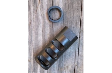Image of Miculek AR .30 Cal Locking Nut, 5/8x24, Blued, MIC-NUT-30