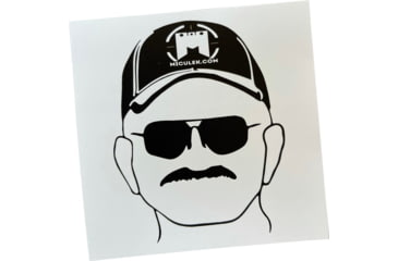 Image of Miculek Jerrys Face Sticker, 3x3, STICK-JERRYFACE