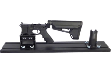 Image of Mid-Evil Industries Rail Vise With Platform, Black, RVPLTB