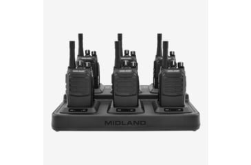Image of Midland BR200 BizTalkR Business Band Two-Way Radio Bundle - BR200X6BGC, BR200X6BGC
