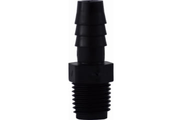 Image of Midland Metal Polyethylene Male Pipe x Barb Union 1/2in x 3/8in., 33-014B