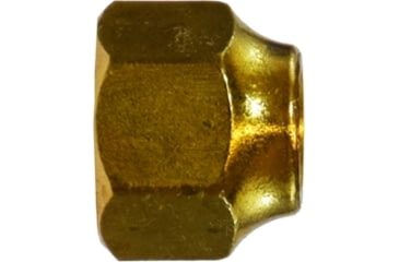 Image of Midland Metal Sae 45 Degree Flare Short Forged Nut 1/4in., Short, Pack of 5, 10-039