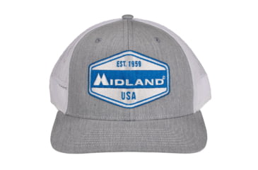 Image of Midland Midland Est. "1959" Crest Hat, midland-est-1959-crest-patch-hat-grey-white