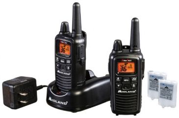 Image of Midland Radio 30 Mile 36 Chl Two-Way Radio, Batteries and Charger, LXT600VP3