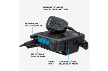 Image of Midland Radio 50 Watt Micro Mobile GMRS Radio, 1408727