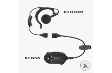 Image of Midland Radio ClipTalk Micro Two-Way Radio, CLIPTALK-B2