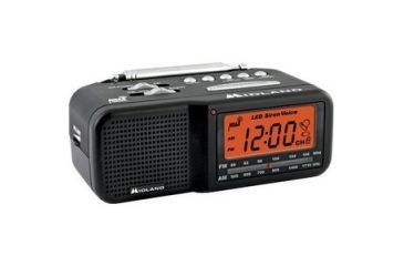 Image of Midland Radio Clock Radio, AM, FM WR11MID