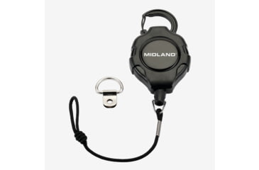Image of Midland Radio MicroMobileR Retractable Microphone Tether - MXMCBK, MXMCBK