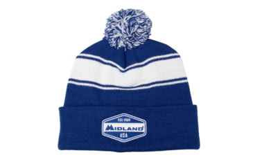 Image of Midland Radio MIDLAND EST. &quot;1959&quot; CREST PATCH BLUE BEANIE, MIDBEAN04
