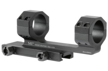 Image of Midwest Industries 30mm Gen 2 Scope Mount - 20MOA, Black, MI-SM30G2-20MOA