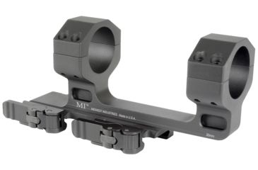 Image of Midwest Industries 30mm High QD Scope Mount w/1.5in Offset, Black, MI-QD30SMH