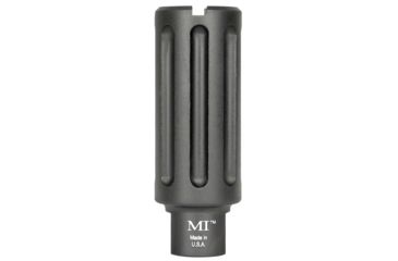 Image of Midwest Industries 5.56/.223 Rifles 1/2X28 TPI 3.375 Inch Aluminium Blast Can, Includes Crush Washer, Black, MWMI-BC556