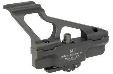 Image of Midwest Industries AK 47/74 Generation 2 Trijicon MRO Quick Detach Modular AK Scope Mount, Black, MWMI-AKSMG2-MRO