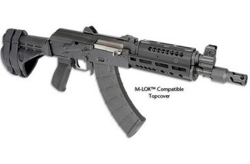 Image of Midwest Industries AK-47/74 SS Yugo Krink M-Lok Hand Guards, Black, MI-AK-SS-Y92M