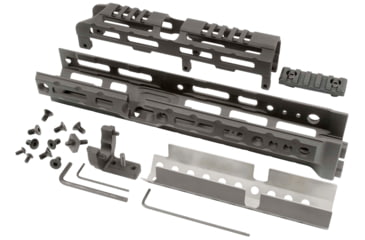 Image of Midwest Industries AK Alpha Series M-LOK Handguard, 10.0in, Black, MI-AK-ALPHA10.0