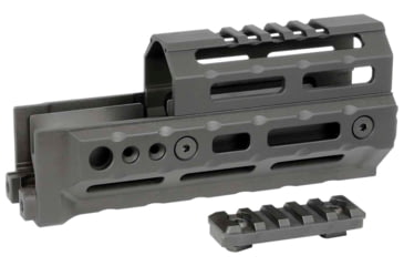 Image of Midwest Industries AK Alpha Series M-LOK Handguard, 6.0in, Black, MI-AK-ALPHA6