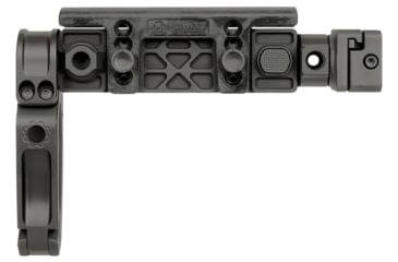 Image of Midwest Industries Alpha Series Pistol Brace Adapter, Black, MI-AK-ALPHA-PBA