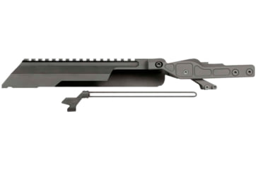 Image of Midwest Industries AK Alpha Series Railed Top Cover, Black, MI-AK-ALPHA-RTC