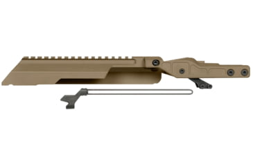 Image of Midwest Industries AK Alpha Series Railed Top Cover, FDE, MI-AK-ALPHA-RTC-FDE