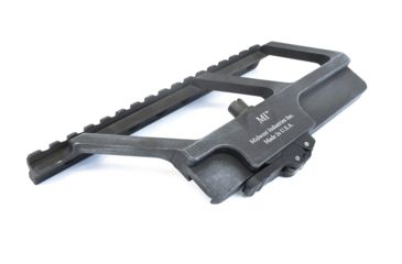 Image of Midwest Industries AK Side Railed Scope Mount, Yugo, Black, MI-AK-SM-Y