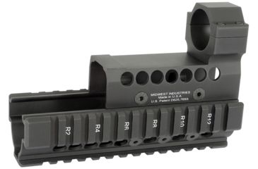 Image of Midwest Industries AK47/74 Hand Guard - ML2 Full Size Dot, Black, MI-AKH-ML2