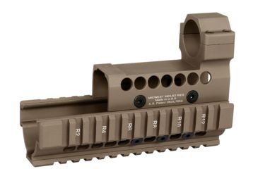 Image of Midwest Industries AK47/74 Hand Guard - ML2 Full Size Dot, Flat Dark Earth, MI-AKH-ML2--FDE