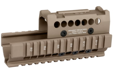 Image of Midwest Industries AK47 / 74 Hand Guard Primary Arms Top Cover, Flat Dark Earth, MI-AKH-T1/VS-FDE