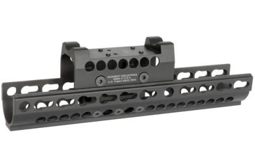 Image of Midwest Industries AK47 / 74 SS Ext KeyMod W/ Leupold Delta, Black, MI-AKSSX-K-LD