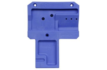 Image of Midwest Industries AR-15 Lower Receiver Block, Blue, MI-LRB