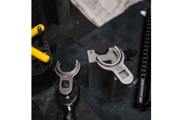 Image of Midwest Industries AR15 Barrel Castle Nut Wrench, Silver, MI-BNW