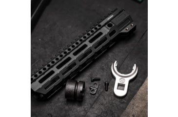 Image of Midwest Industries AR15 Barrel Castle Nut Wrench, Silver, MI-BNW